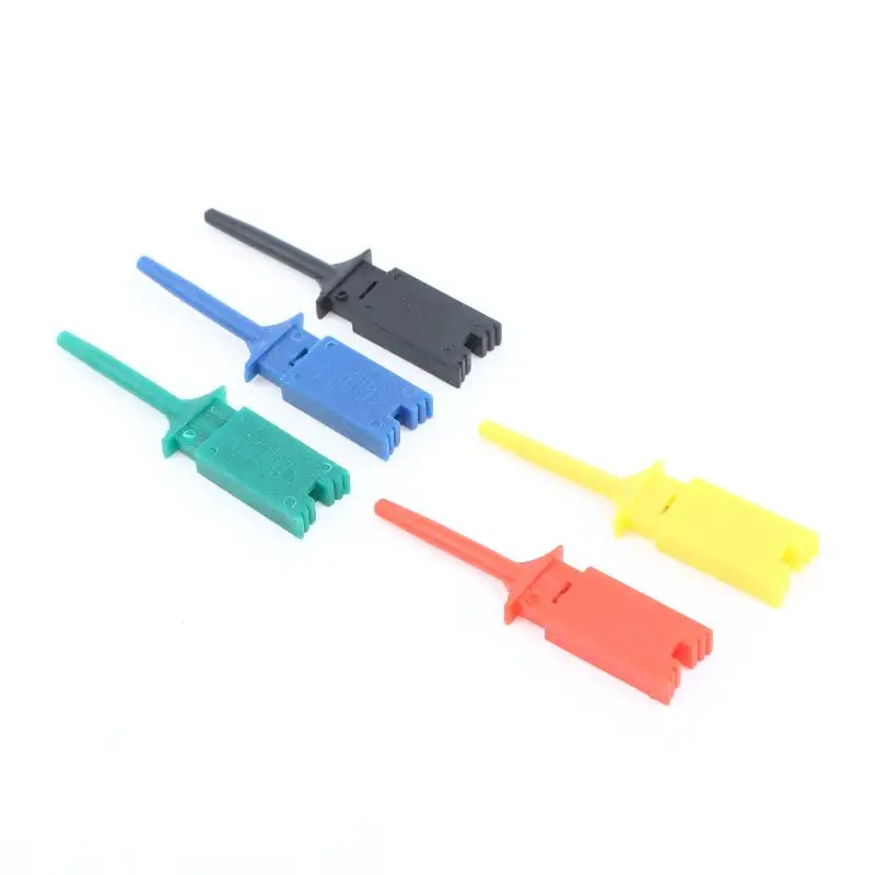 SMD IC Test Hook Clip Grabbers PCB Probe For: 10Pcs Electronic Component Inspection Repair Tool