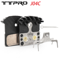 TTPRO J04C Metal Disc Brake Pads with Fin for DEORE XT BR-M6100 BR-M6000 BR-M615 M7100 M8100 M8000 M9000 Bicycle Parts 1/2/3PCS