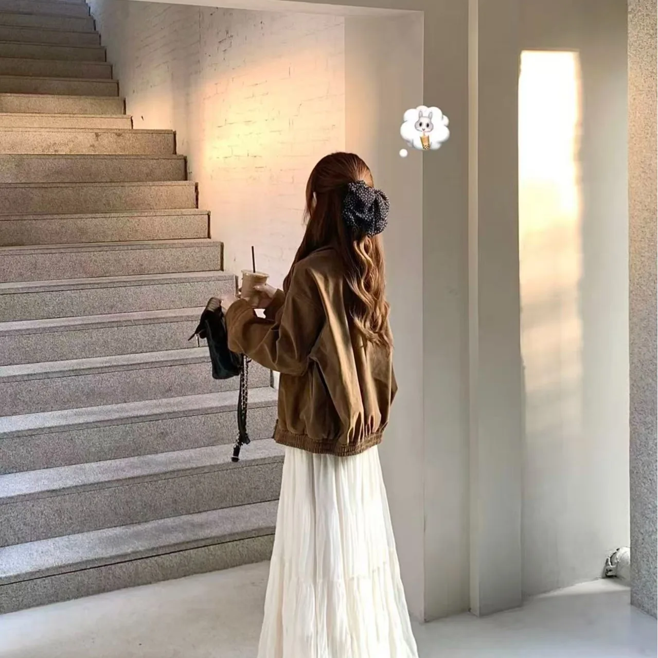 الرجعية Jaet ماتي طوق ort معطف الخريف الشتاء جديد Sle Faionable المرأة العصرية ملابس خارجية السيدات قسط مباراة كل #5