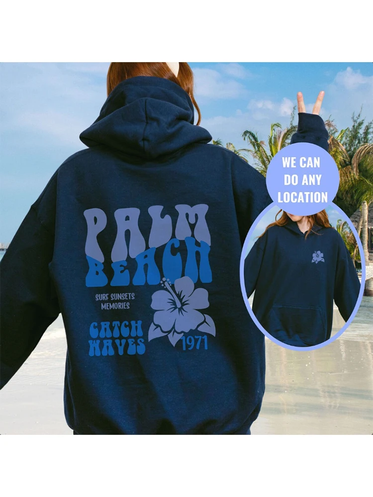 

FALM BEACH CATCH Autumn and Winter New Men's and Women's Pullover Street Spider Print Sweatshirt Hoodie Loose Hoodie