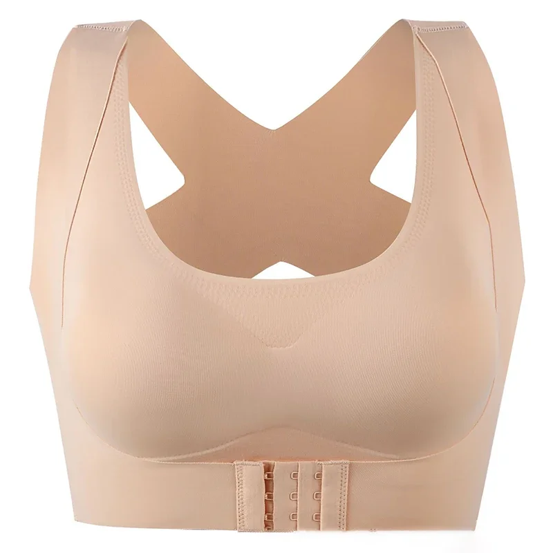 Women Posture Corrector Bras Bralette Humpback Correct Tops Front Closure Sports Underwear Ice Beautiful Back Бюстгальтер