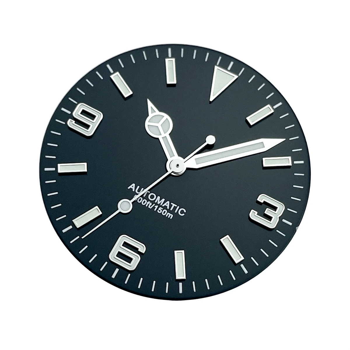 

Explore Black White 28.5mm Watch Dials Hands BGW9 Lume No Date for NH35 NH38 Movements