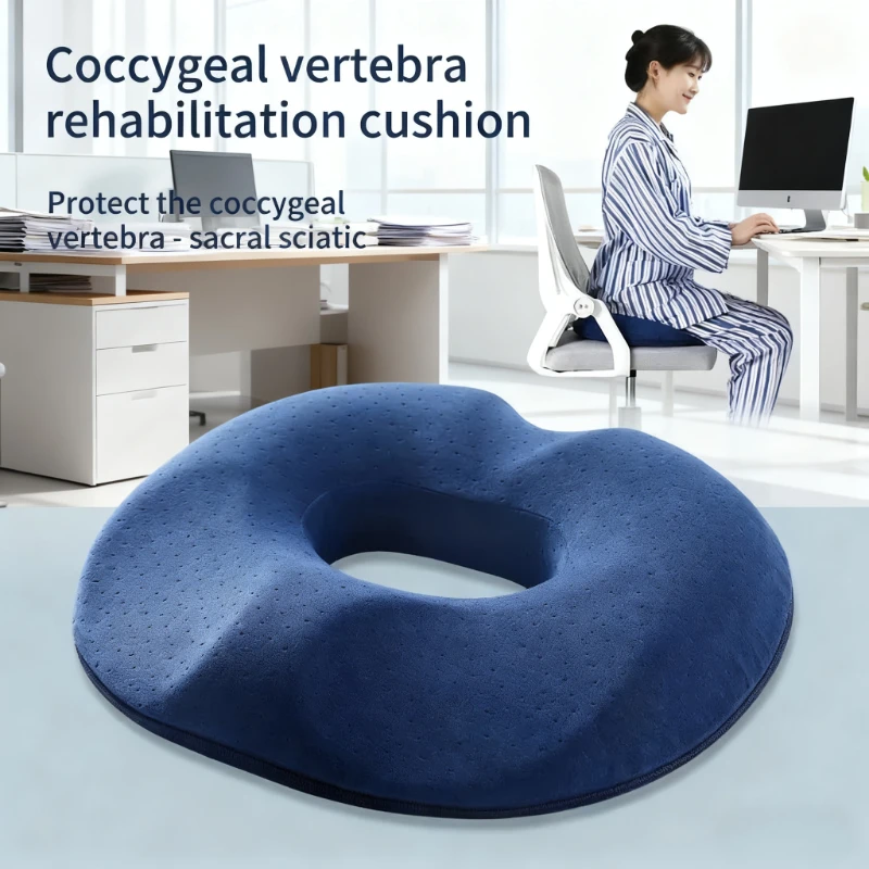 Soft memory foam office chair cushion that fits the body's curves，making office work or daily sitting more relaxing.
