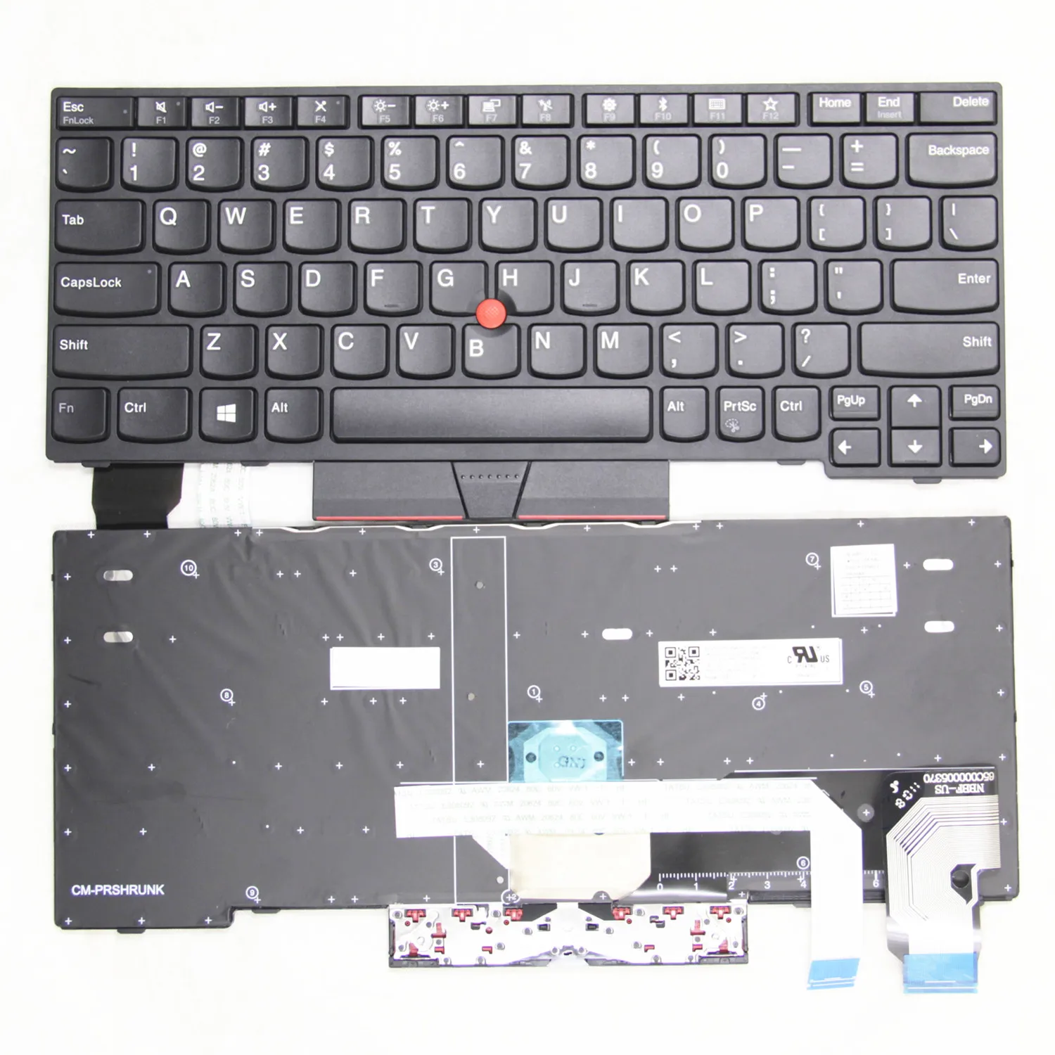 Imagem -06 - Lenovo-teclado para Notebook Original dos Eua 100 Novo Thinkpad Lenovo x1 Nano Gen1 x1 Nano Gen2 X13 Gen1 X13 Gen2