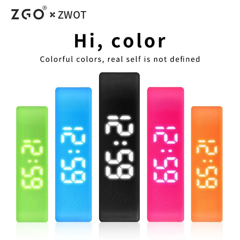 ZGO Multifunctional Health Tracking Sports Bracelet Ip67 Waterproof Sports Watch Suitable For Men And Women 4 Color Choices 660X