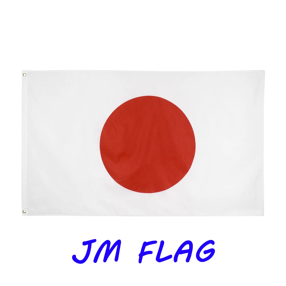 

JMFLAG 90x150cm JP JPN Japanese Japan Hinomaru Flag Polyester Printed Decoration Banner