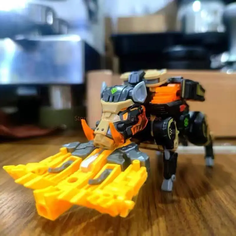 52toys ビーストボックスシリーズ イノシシ ショベル変形 コレクタブルトイ オーナメント - メカスタイル 誕生日プレゼント