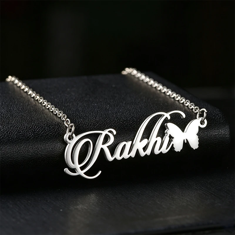 Personalized Gothic Name Choker Necklace, Custom Gift
