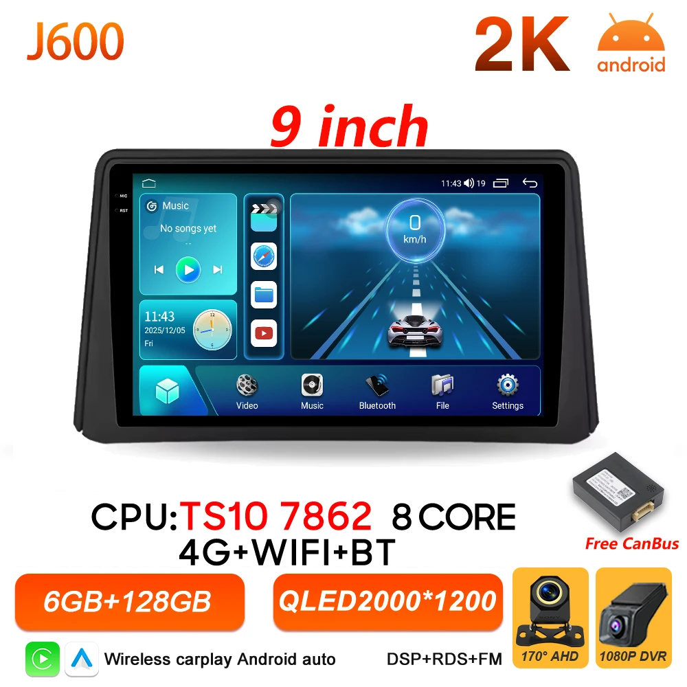 Autostereo Android 16 Radio voor Opel Mokka Vauxhall Mokka 2012 2013 2014 2015 2016 Carplay Video Multimedia Speler BT Head Unit
