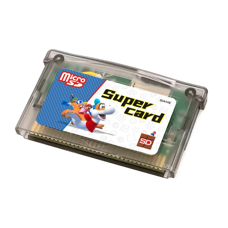 NEW Supercard GBA Mini SD Card For GB/GBA/SP GBM Supercard IDS NDS NDSL GBASP Adapter Game Cartridge