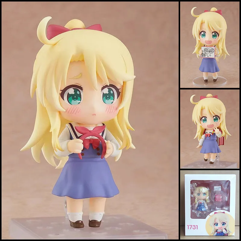 

New 1730 Hana Shirosaki 1195 Hinata Hoshino 1731 Figures Q Version Wataten An Angel Flew Down To Me Model Set Toy Xmas Gift