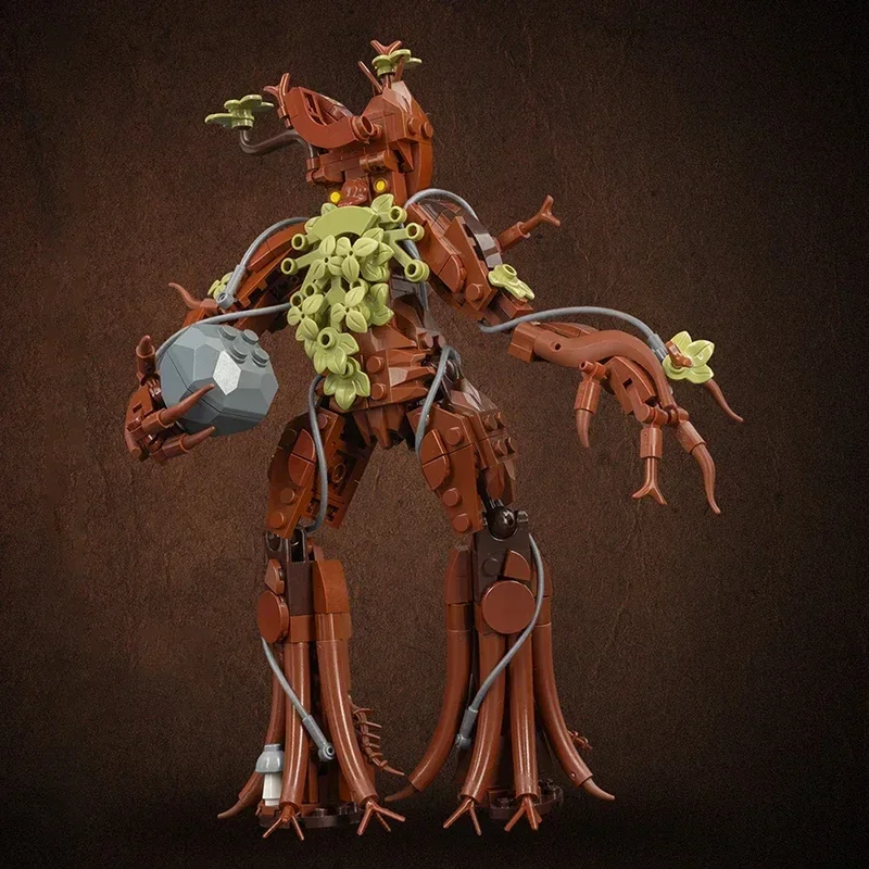 

MOC Lords Ringsed Scene Monster Treebeard Строительные блоки Классические фильмы Фигурки Идеи Набор Конструктора Кирпичи Игрушки Подарки