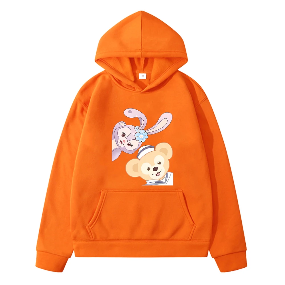 

Stellalou anime hoodie Fleece sweatshirt boys Jacket Disney Kawaii print hoodies Cartoon pullover y2k sudadera kids clothe girls