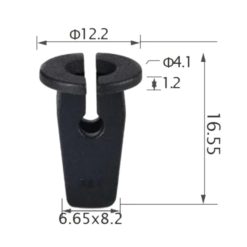 6N0809966A 20PCS R-154 Fixing clamp for wheel arch screw of splash plate under hood of Volkswagen Audi 6N0809966A N90974701