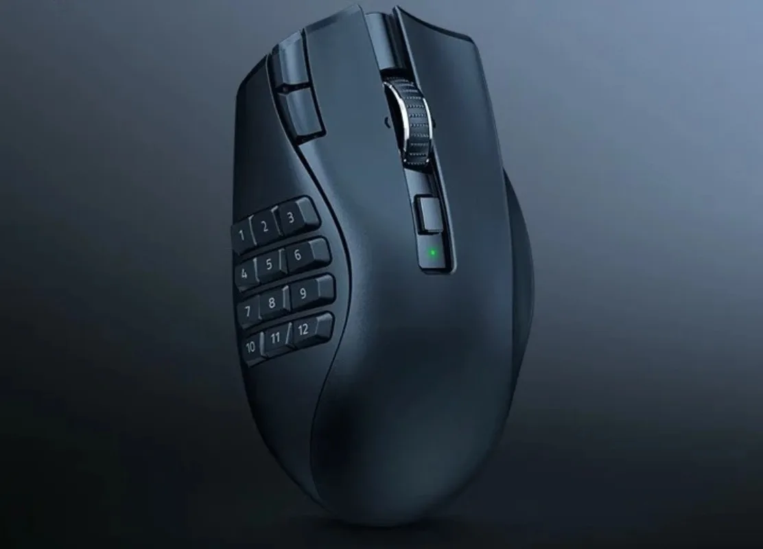 Wireless mouse 2.4G Bluetooth, game mouse 19 programming buttons
