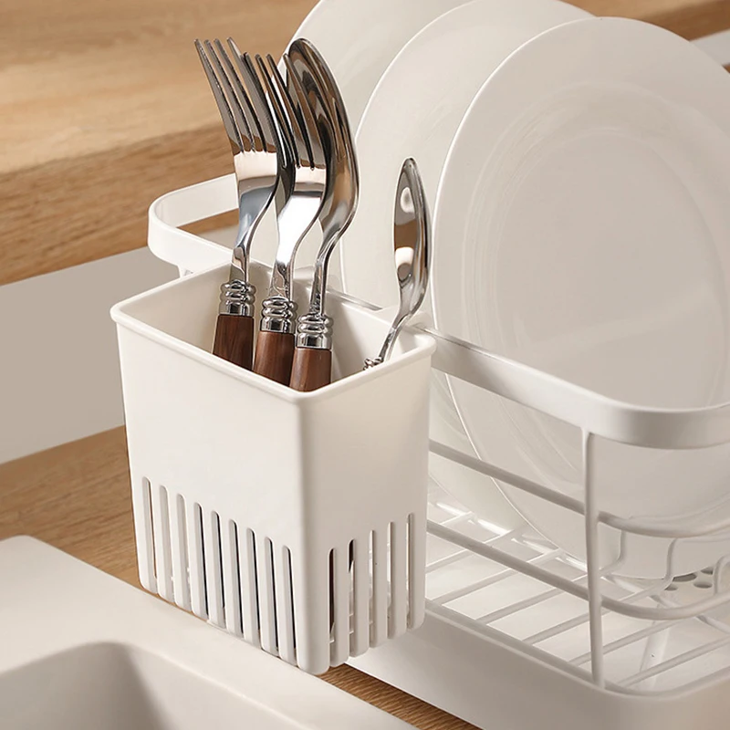 1 Pc Hanging Plastic Drainage Organizer Storage Basket Kitchen Bathroom Mini Organizers Portable Storage Box Container