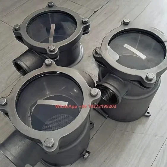 

2'' L Style China Made Marine Sea Water Strainer 316L Stainless Steel Boat Accessory