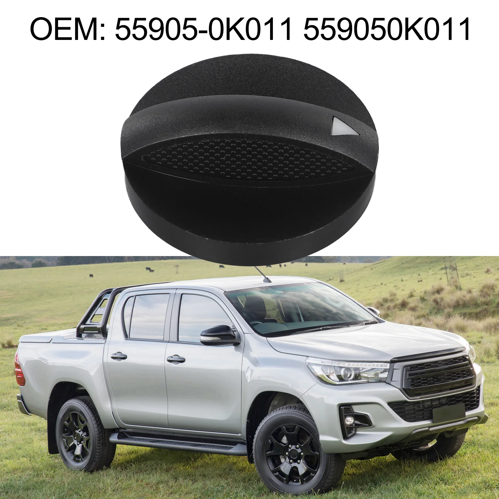 5905-0K011 제어 스위치 손잡이 에어컨 패널 에어컨 검정색 고품질 에어컨 손잡이