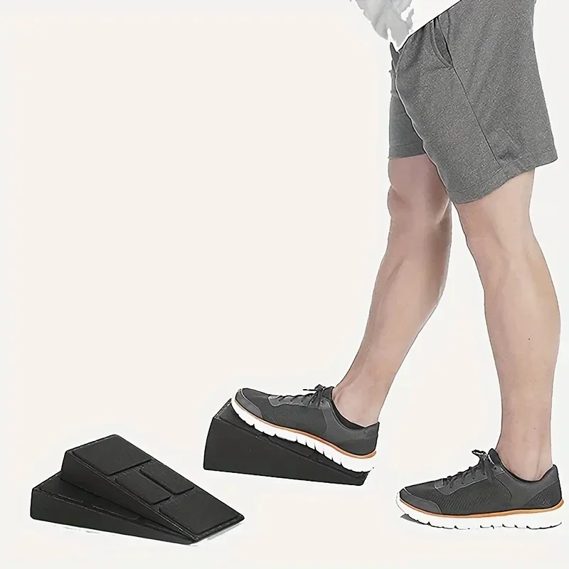 3-In-1 Multifunctional Fitness Wedge Set Non-Slip Calf Raise Slant Board Leg Stretcher Squat Foam Wedge Portable Yoga Exercise P