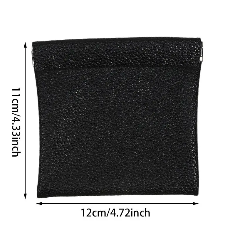 Sac de rangement de maquillage pour rouge à lèvres Simple pour femmes, Mini clé Portable à la mode pour bijoux, pochette de rangement de cosmétiques, sac à main en Pu, petits sacs cadeau