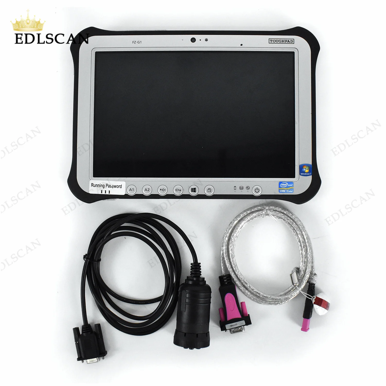 FZG1 Tablet untuk for Liebherr excavator parts crane spare untuk Crane Ekskavator Perangkat Lunak Diagnostik Truck Scanner tool