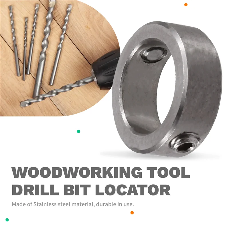 

Ошейник ограничителя глубины RALCA для сверл диаметром 3–16 мм — набор сверл, ограничительное кольцо для точного сверления