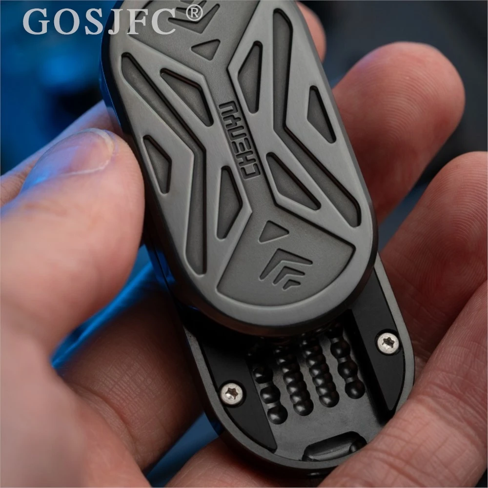 Il cursore Fidget CYEDC Guardian X1 ruota sinistra e destra 360 °   Giocattoli di decompressione in metallo Giocattoli antistress Fidget per adulti