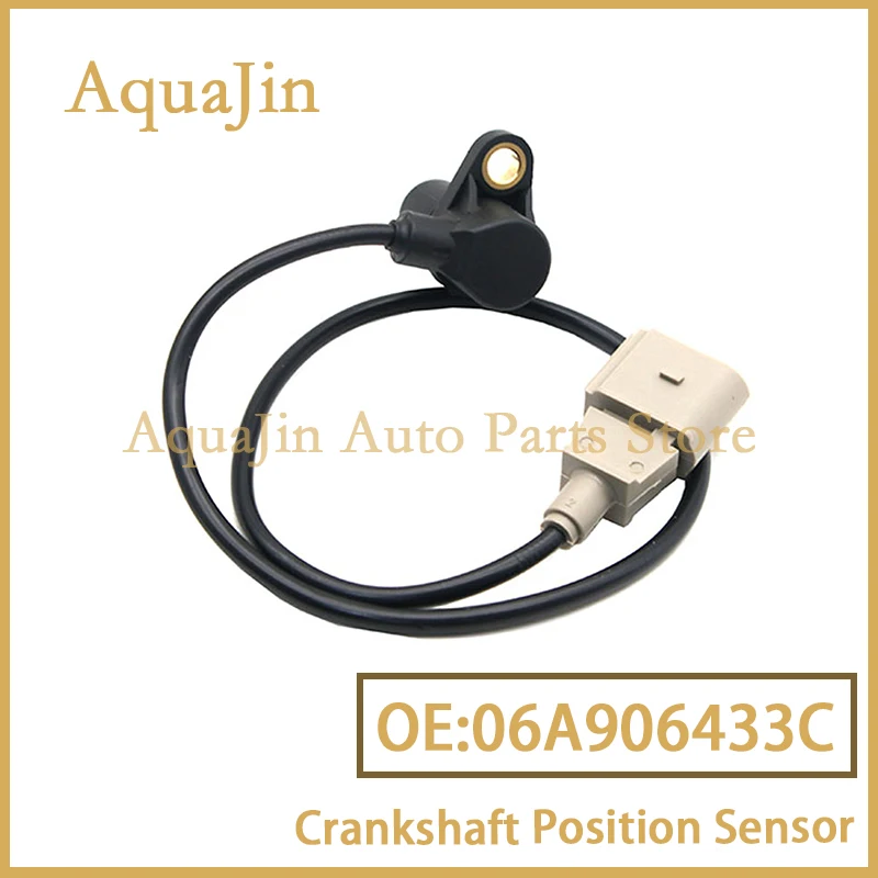 Car Crankshaft Position Sensor 06A906433B 06A906433G 06A906433C For Audi A3 A4 A6 A8 Quattro VW Passat Golf Jetta Auto Parts
