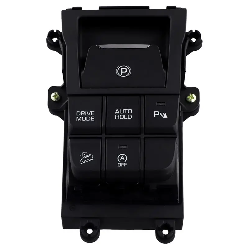 Interruptor Eletrônico de Freio de Mão Superior-93300D3010 para Carro, Interruptor Completo do Console Central para Tucson 2016-2017 93300-D3010