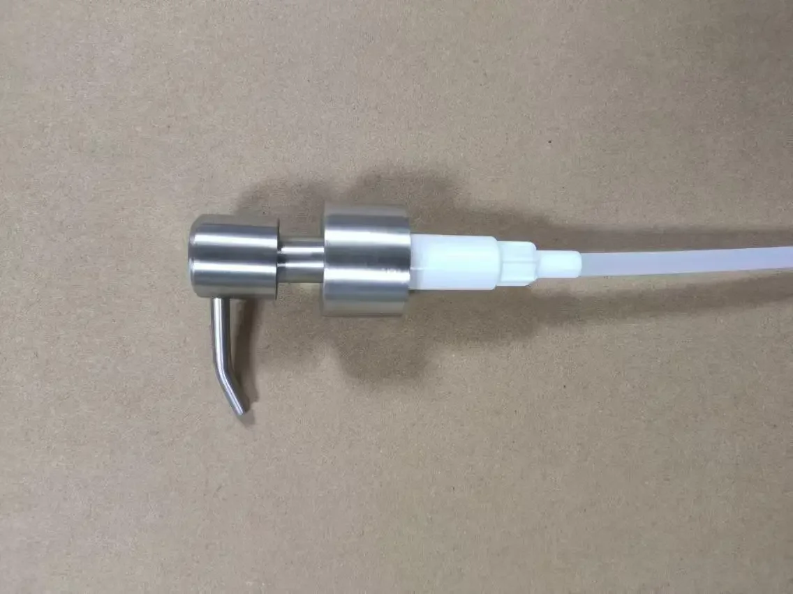 Soap Dispenser Pump Pump Head 11cm 1PC Anti-Corrosion Rust-Proof Silver/Black Stainless Steel Soap Dishe Bath Practical