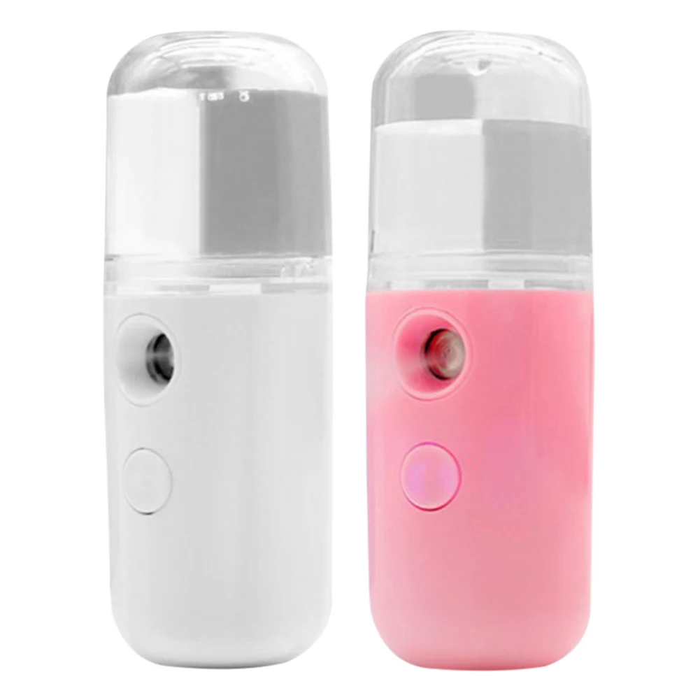 30ml Mini Nano Facial Sprayer Humidifier Face Moisturizing Steamer Nebulizer