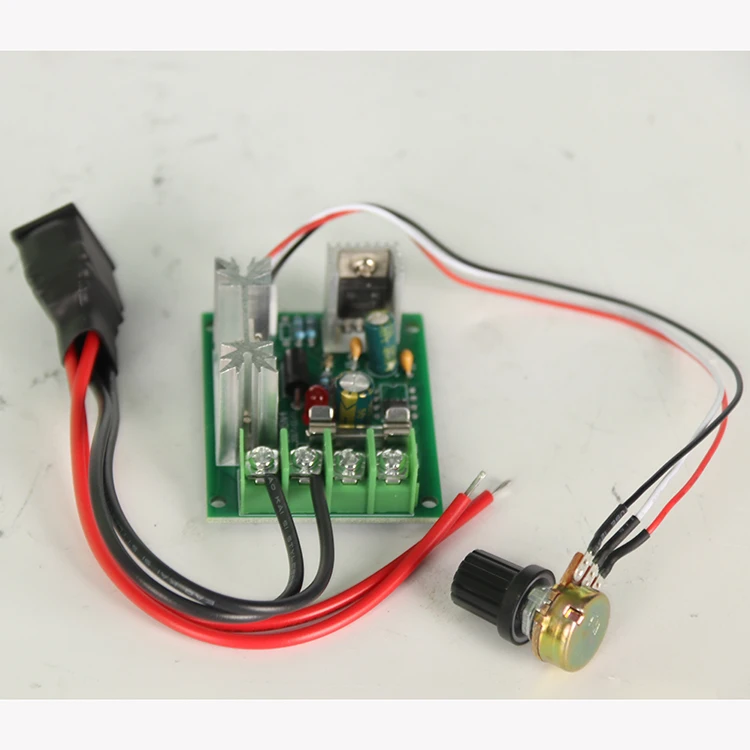 12V governor 10A high power motor variable speed regulator 24V dc motor stepless speed control controller fk 130 dc mini motor