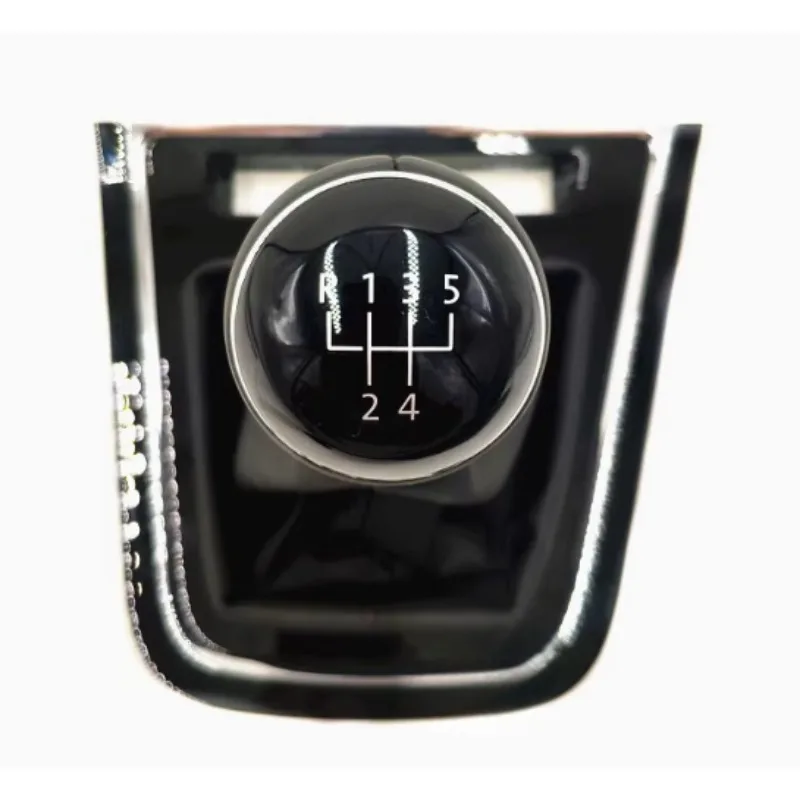 New Automobile Part Manual Gear Shift Handball Dust Cover Panel Leather Knob for Volkswagen Bora 2013 2014 2015