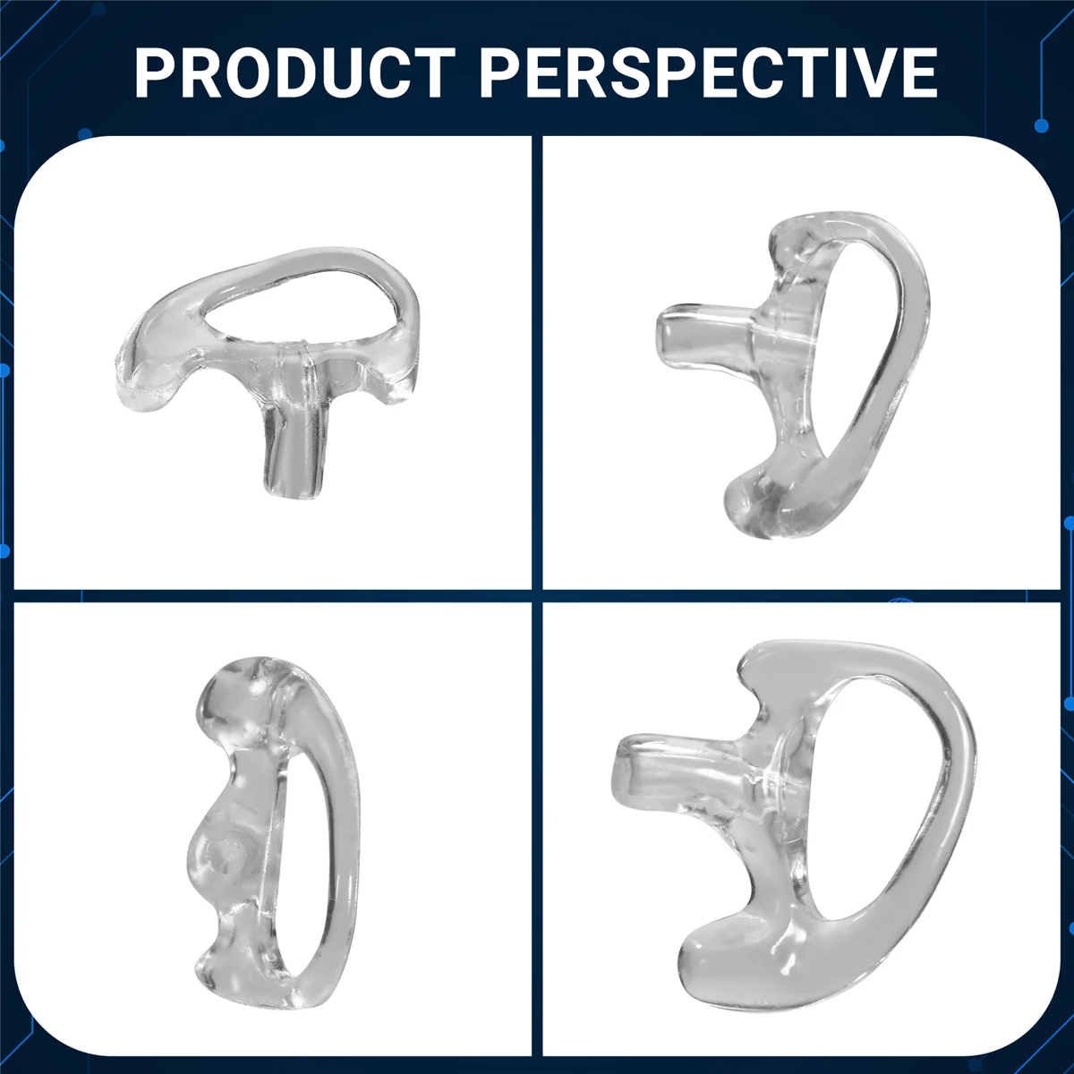

【Опадение цены】Мягкие радиовкладыши, замена вставки для наушников, акустическая катушка, трубка, аудио комплекты, аксессуары для наушников S