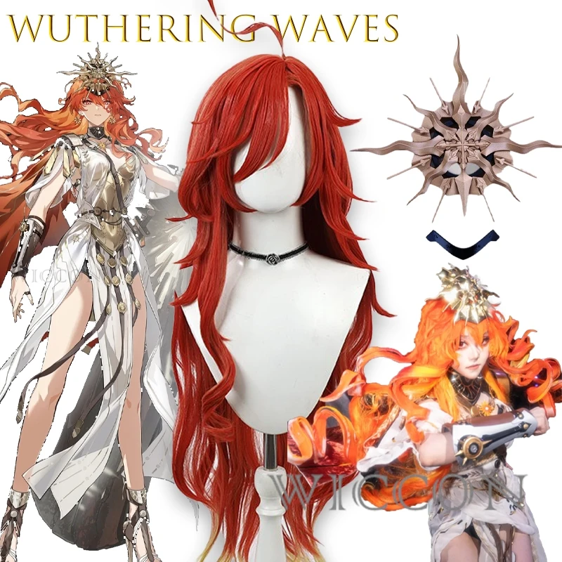 

Хэллоуин Wuthering Waves Augusta Косплей Головной убор Битва Аксессуар для волос Металлический декор Игровой костюм для взрослых Аниме Косплей Наряды