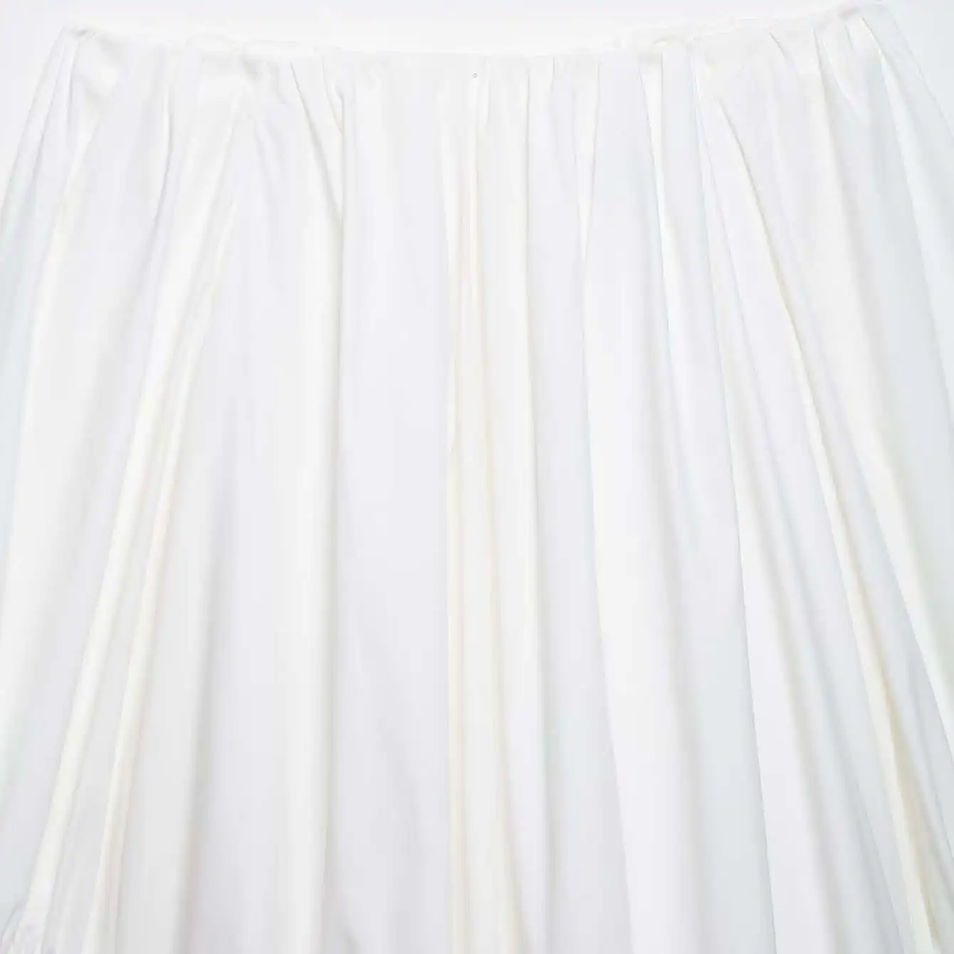 JNLEAOG Jesienna Nowa Damska Bluza z Bufiastymi Rękawami, Modny Design, Luźny Krój, Odkryte Ramiona, Długi Rękaw, Okrągły Dekolt, Włókno Poliestrowe