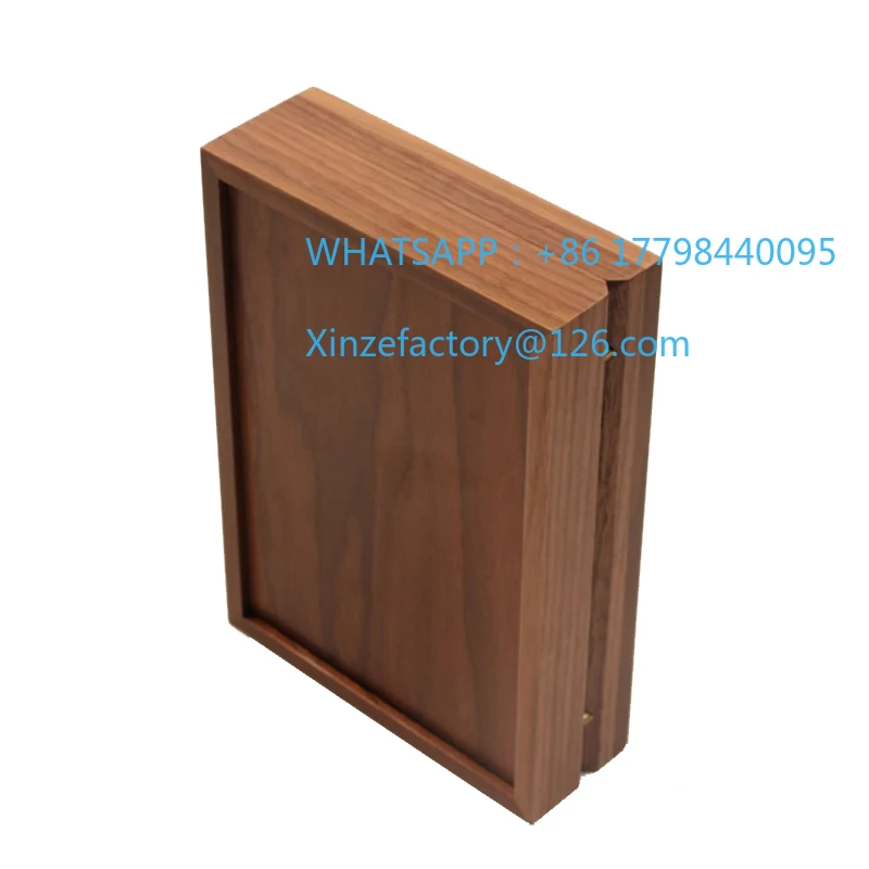 صندوق مجوهرات خشبي قابل للتخصيص، صناديق تخزين حلقية للسفر، صندوق عرض منظم للنساء مع مغناطيسي