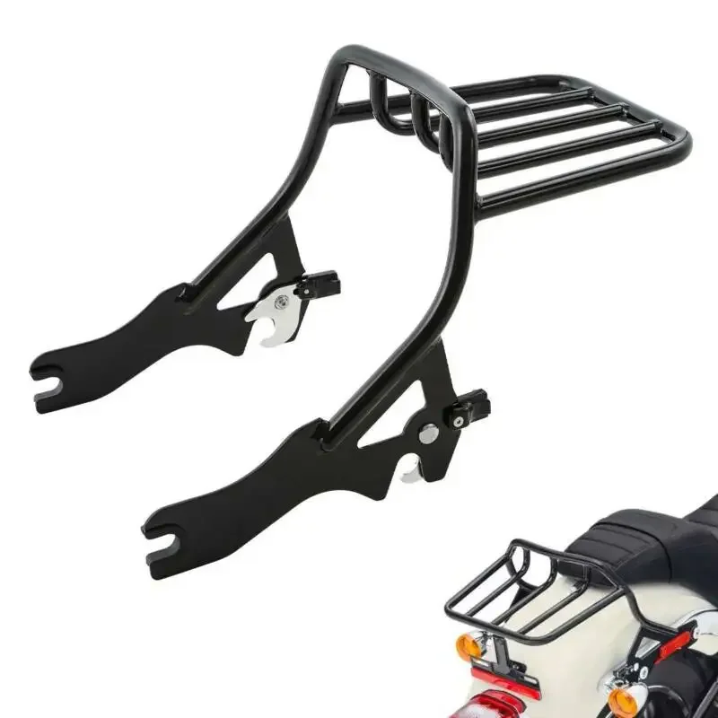 For Harley Heritage Softail Classic Street Bob Deluxe FLDE Slim 114 2018-2022 2019 Motorcycle 2-up Luggage Rack