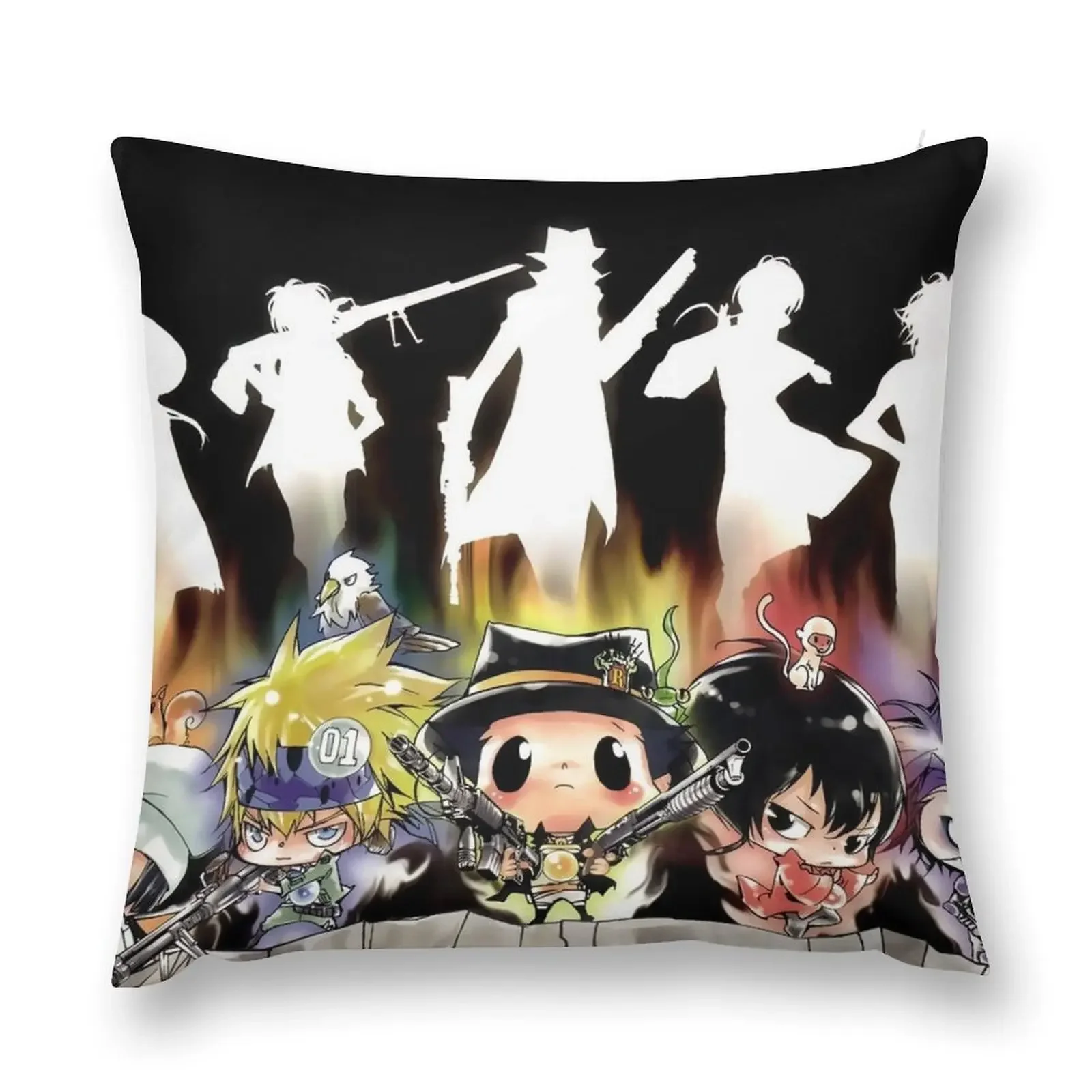 Katekyo hitman reborn Throw Pillow Pillowcases Cushion Covers Sofa Plaid Sofa pillow