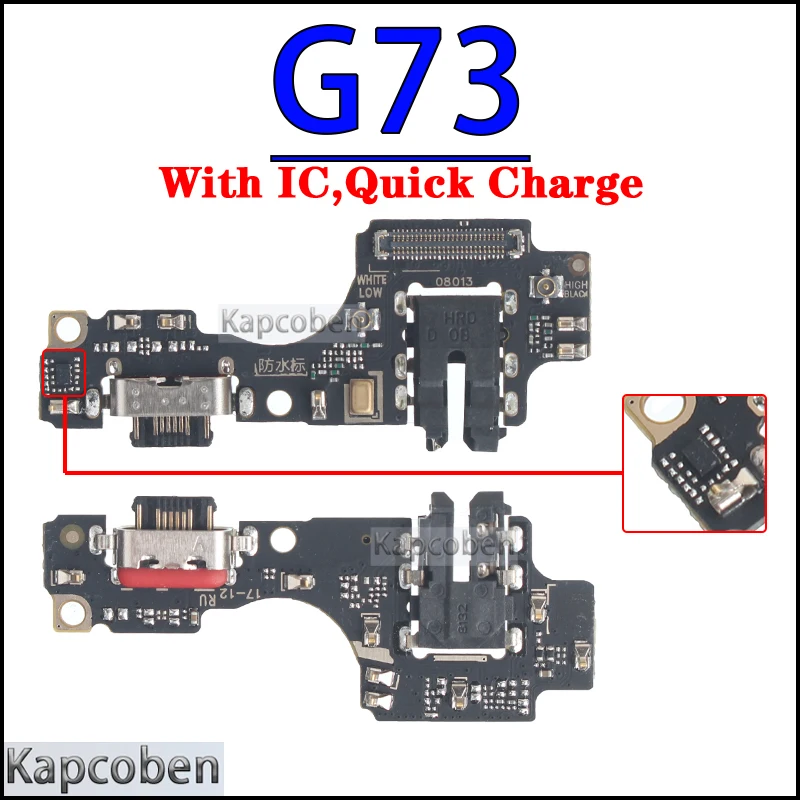 Usb Dock Charger Connector Ports for Motorola Moto G13 G23 G53 G73 G04 G14 G24 G34 G54 G64 G84 Power Charging Board Module Flex