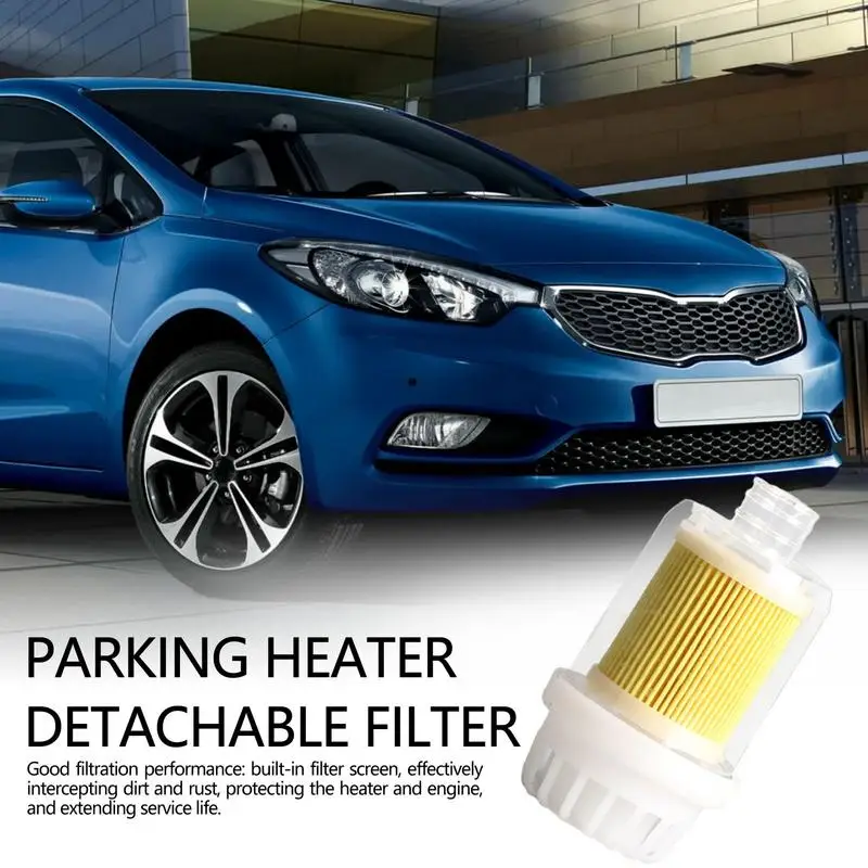 Car Parking Heater Intake Filter Detachable Parking Heater Air Intake Filter Air Intake Filter Silencer Muffler Wear Resistant