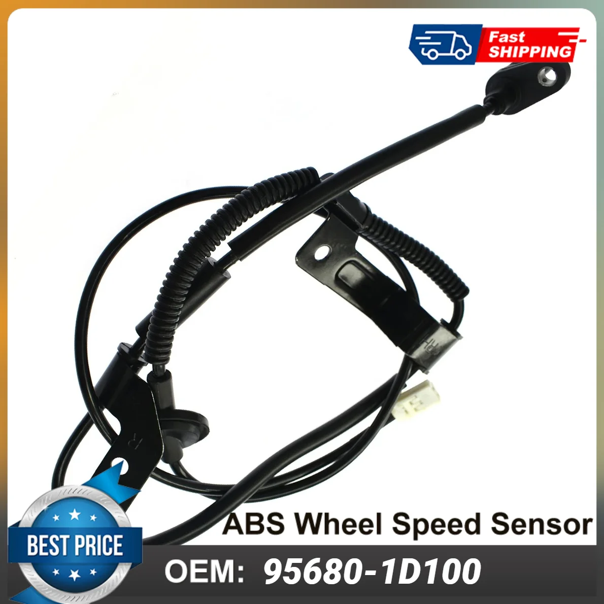 1PCS ABS Wheel Speed Sensor 95680-1D100 956801D100 Rear Right For Kia Rondo 2007-2010 2.4L 2.7L Car Accessories