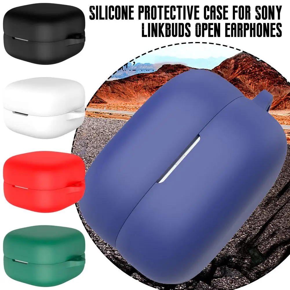 Silicone Case For Sony LinkBuds Open Case Cover Shock-Absorbing Protective Cover Full-Body Shockproof Multiple Colors Avail B3L1