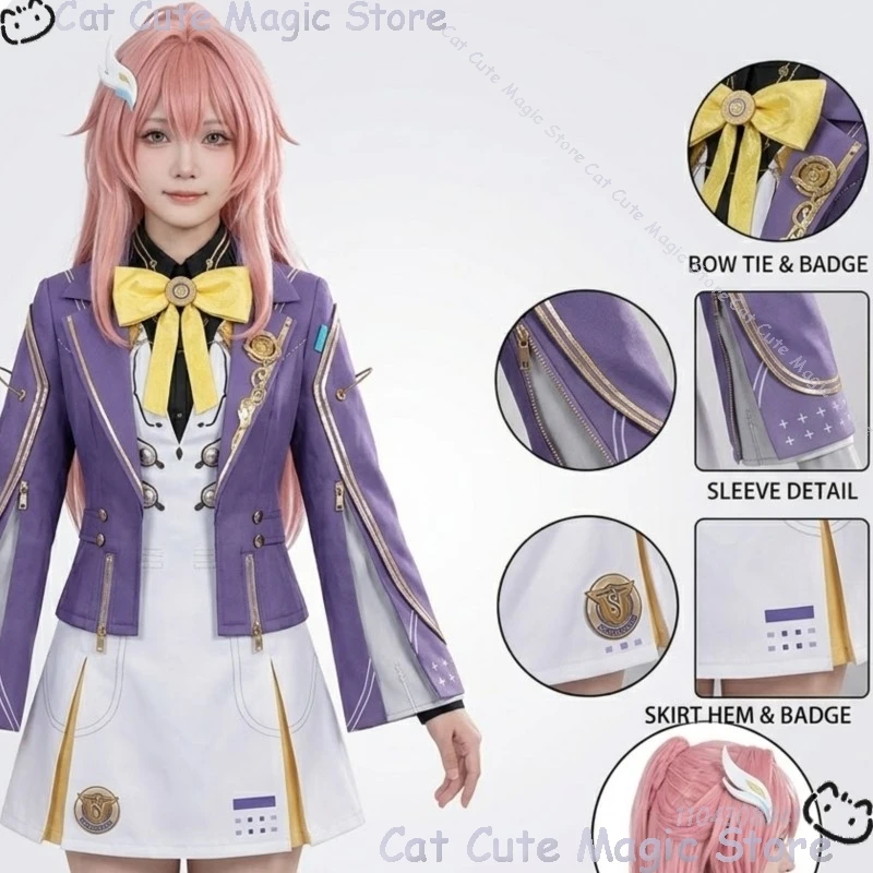 

Wuthering Waves Aemeath School Uniform Cosplay Costume Anime Game Same Style Outfit For Women Girls Halloween Navidad Carnaval