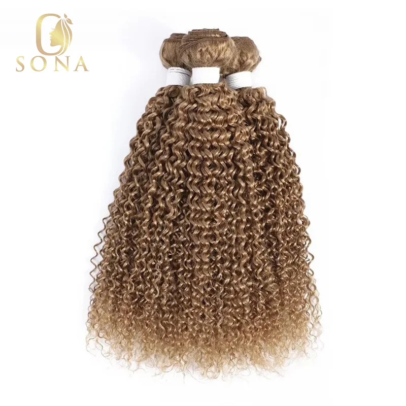 

Дешевые Ombre Blonde Red Brown Kinky Curly Human Hair Weave Bundles 1/3 шт. P1B/27 Human Hair Remy Hair Afro Kinky Curly Bundles