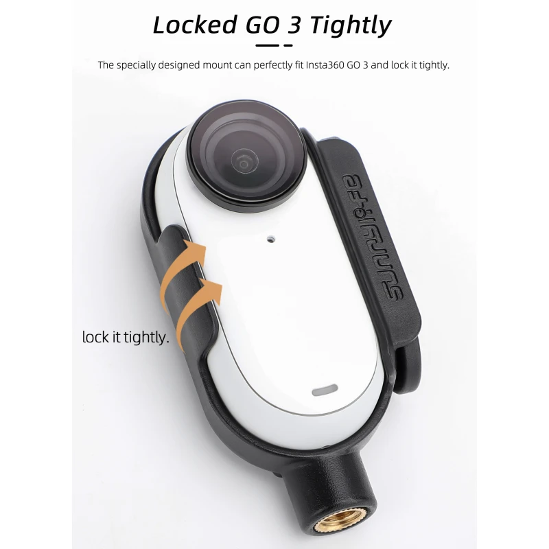 For Insta360 GO 3/3S Frame Thumb Camera Adapter Extension Bracket Horizontal Vertical Shot Border for Insta360 Go3/3S Accessory