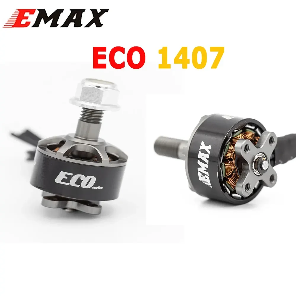 مُحَرِّك Emax RC ECO 1407: تقييم عملي لمحرك بدون فرش لطائرة FPV متعددة المحاور