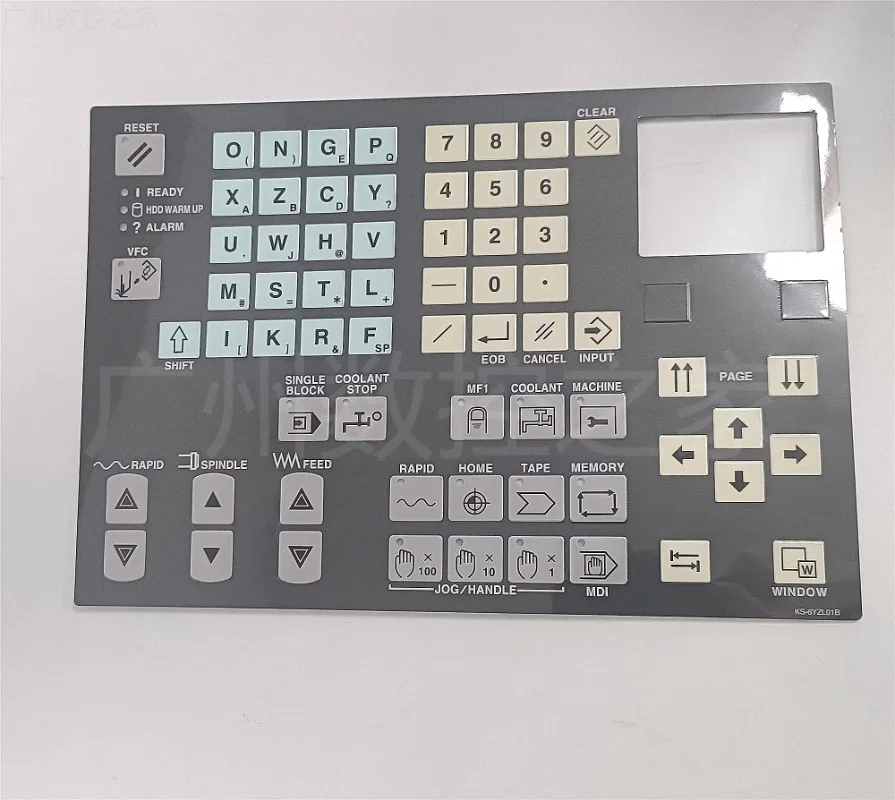 Control numérico windows95 botón película centro de mecanizado torno película KS-6YZL01B/M01