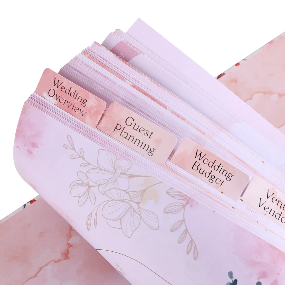 132 Seiten Ihr perfekter Tag, Hochzeitsplaner für die Braut, Hochzeitsplanung, Tagebuch und Organizer, Planer inklusive Hochzeits-Budget-Tipps – Detail 5