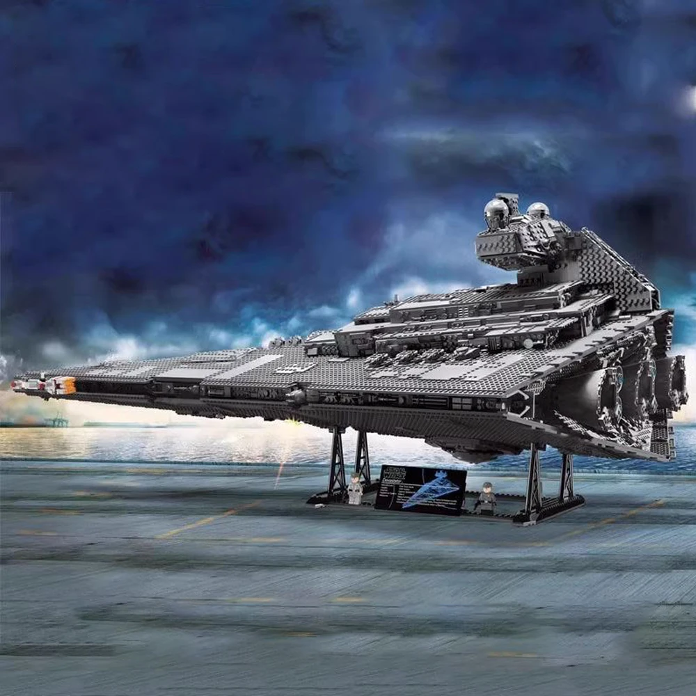 

Модель строительных блоков Starship vs Cruiser, 4784 шт., пластик из АБС-пластика, большой и подходит для украшения дома и праздничных подарков.